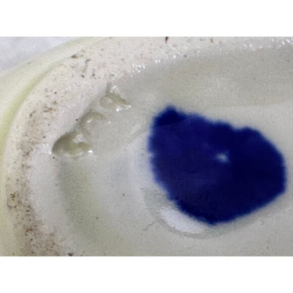 Wedgwood England Antique Late 1800's Majolica Small Oval Dish Floral Motifs-Rare - Picture 8 of 10